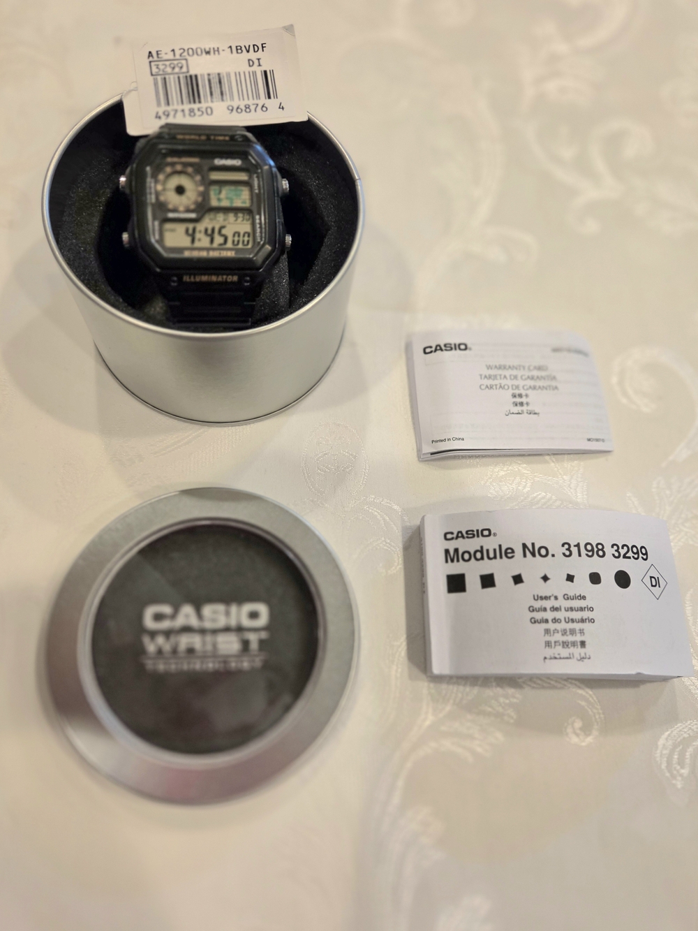 Casio Men's Black Resin Quartz Sport Digital Watch